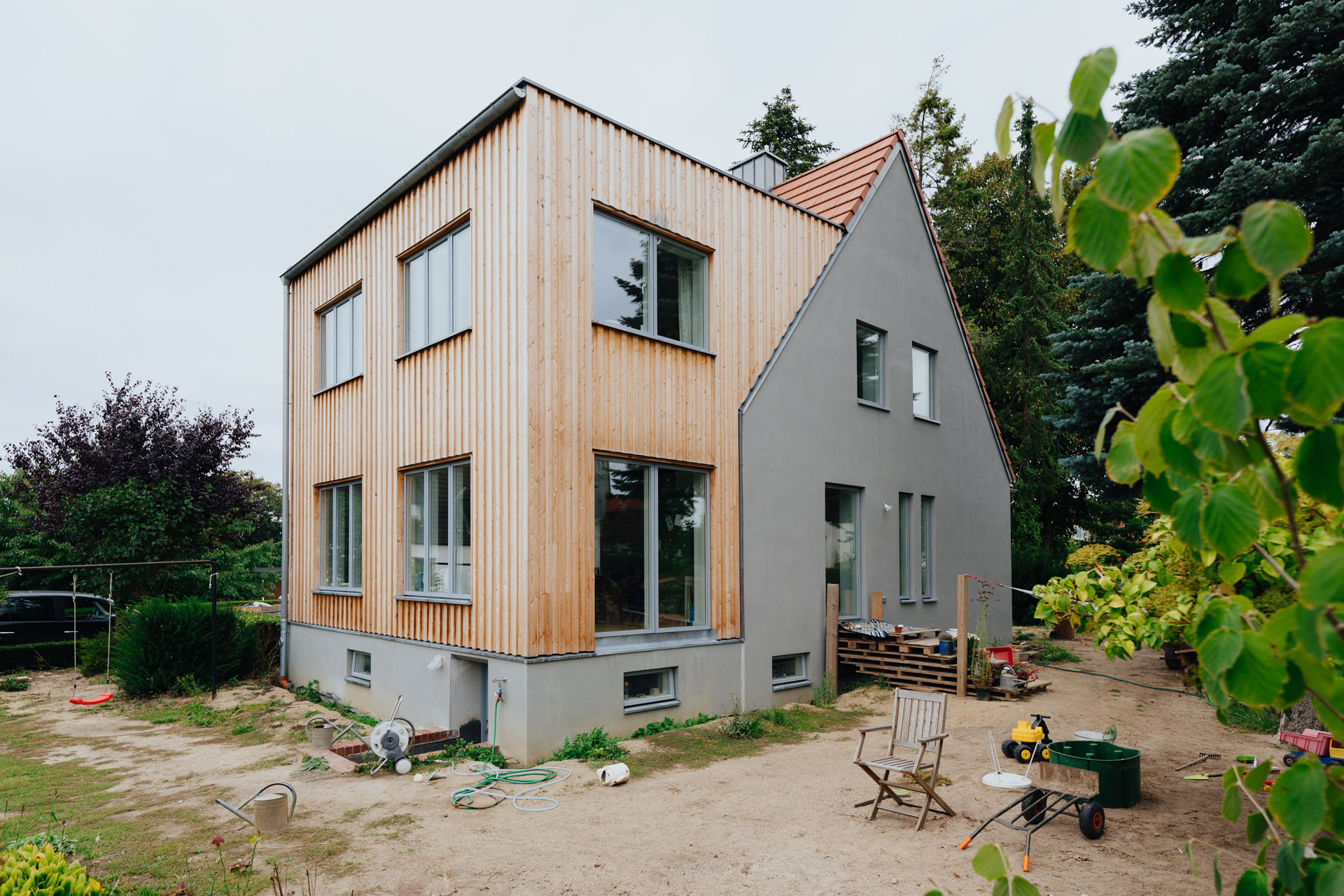 Einfamilienhaus in Wismar (10) – Holzanbau Totale